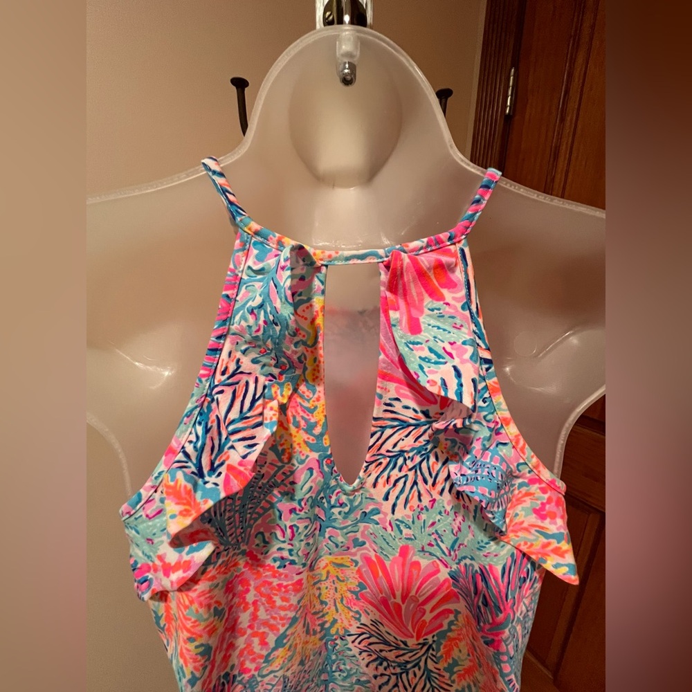 NWOT NEW Lilly Pulitzer Billie Tank Top Color Multi Splashdance Size XXS - Picture 2 of 11